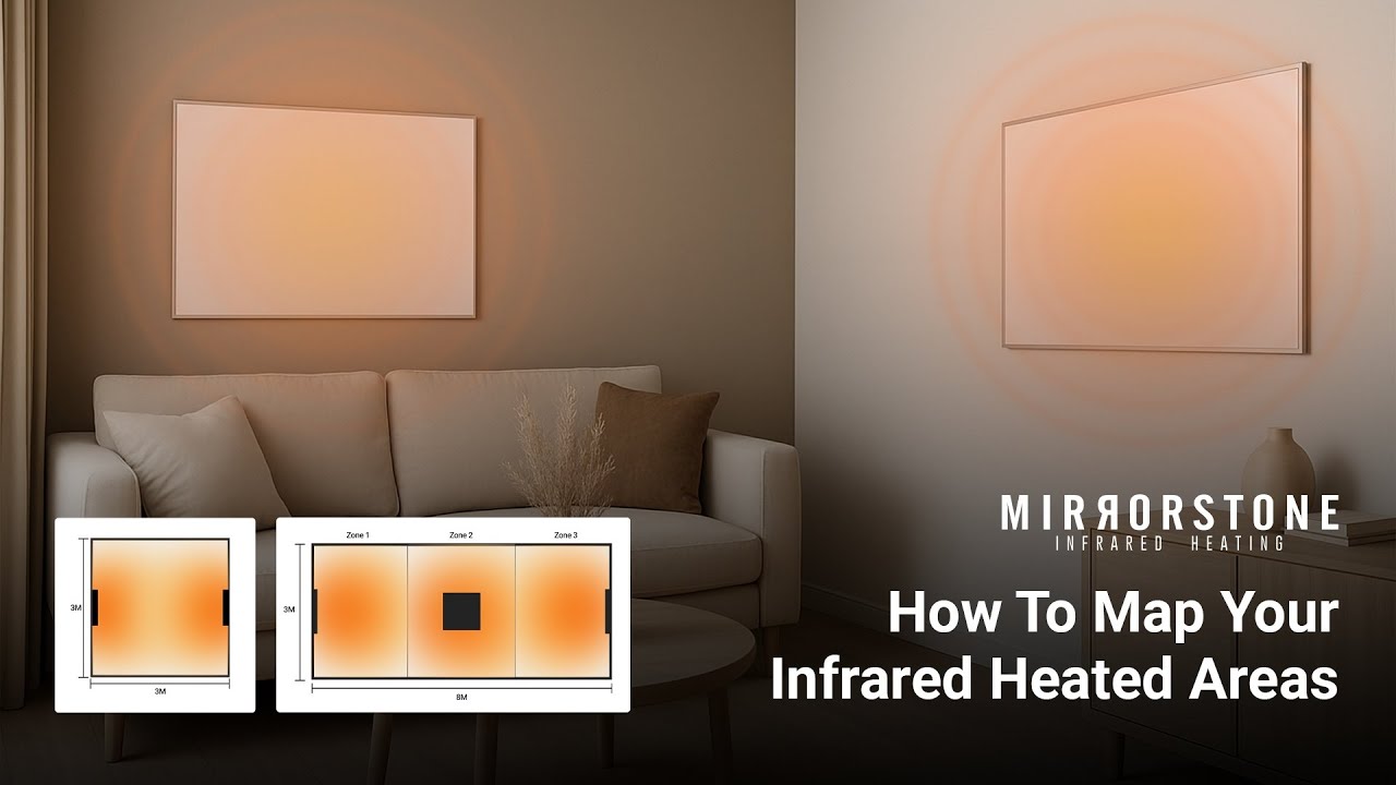 Mapping Your Infrared Heated Areas - [Mirrorstone Heating]