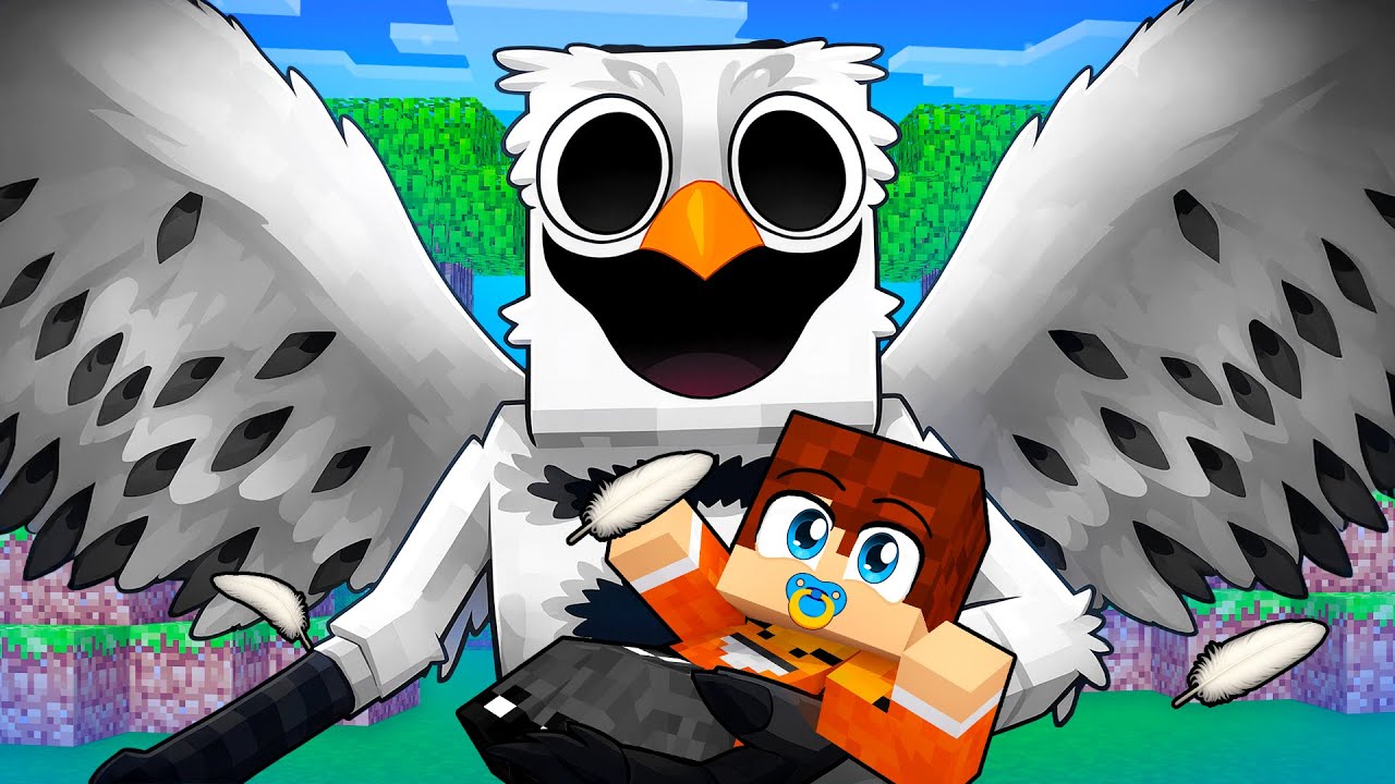 ZOSTAŁEM ADOPTOWANY PRZEZ SOWE z 99 NOCY w Minecraft!