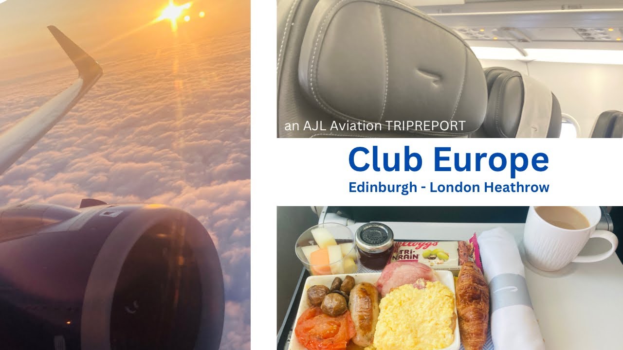 TRIPREPORT | British Airways (Club Europe) | Edinburgh - London Heathrow | Airbus A320NEO