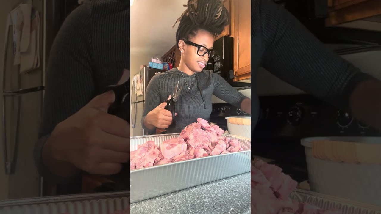 Christmas Dinner Prep | Oxtails, Lamb Chops & Holiday Cooking