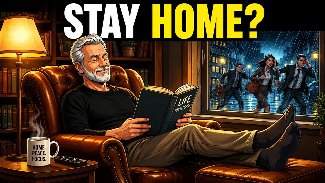 The Psychology of Senior Men Over 60 Who Love Staying At Home (The Sovereign Sanctuary)