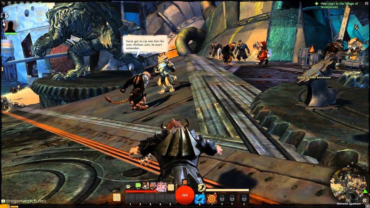 Guild Wars 2 conversations - Black Citadel