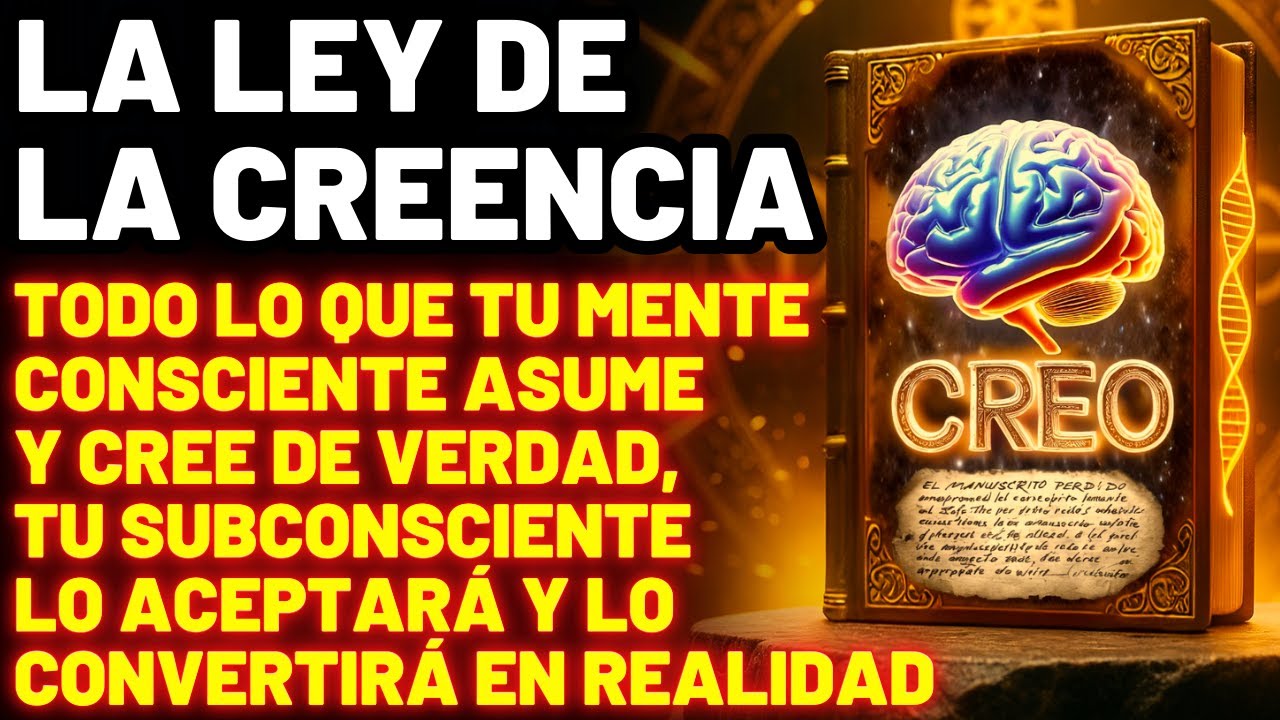 EL MANUSCRITO PERDIDO DE LA LEY DE LA CREENCIA: EL SECRETO ANTIGUO PARA CAMBIAR Y CREAR TU REALIDAD