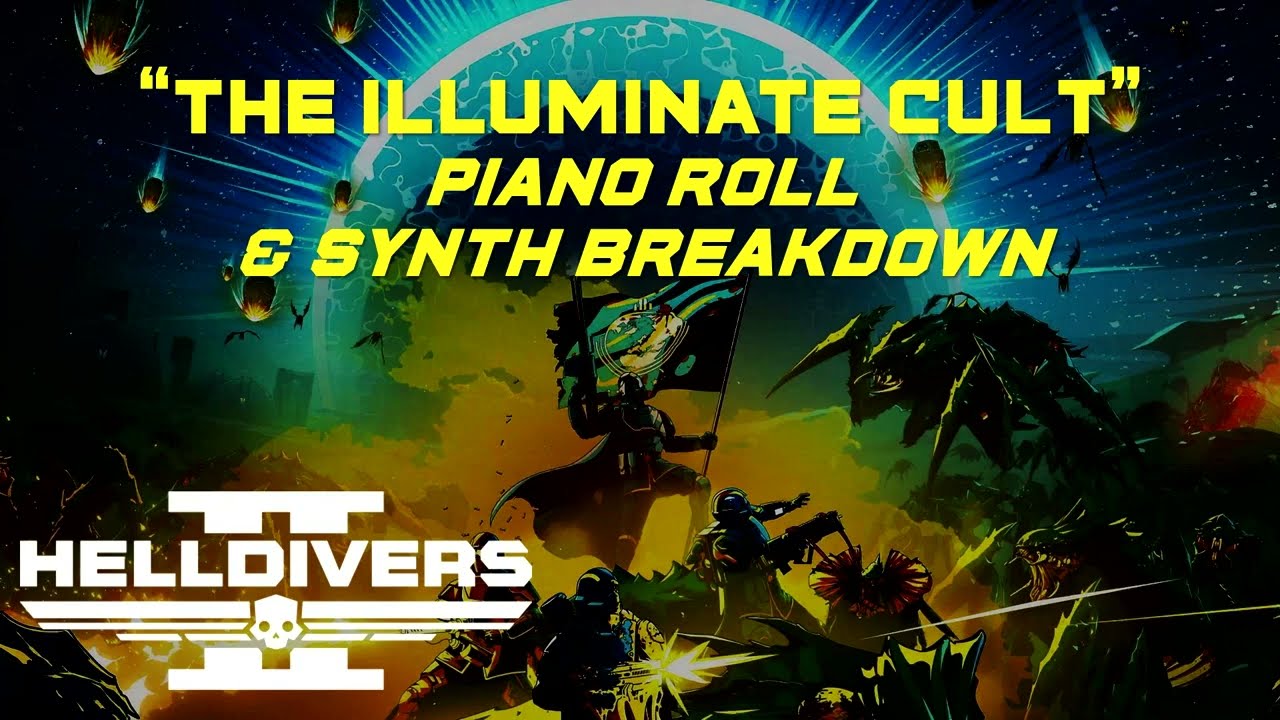 Helldivers 2 - 'The Illuminate Cult' Piano Roll and Synth Breakdown