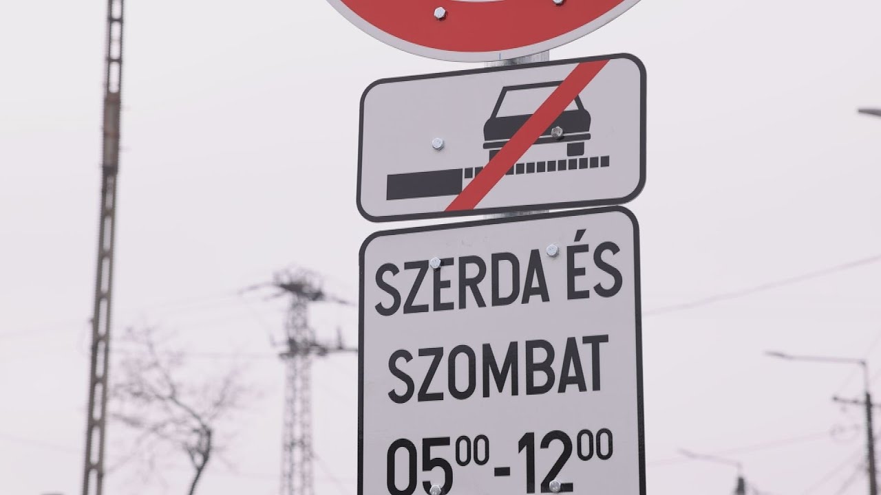 Parkolási korlátozások a piac környékén