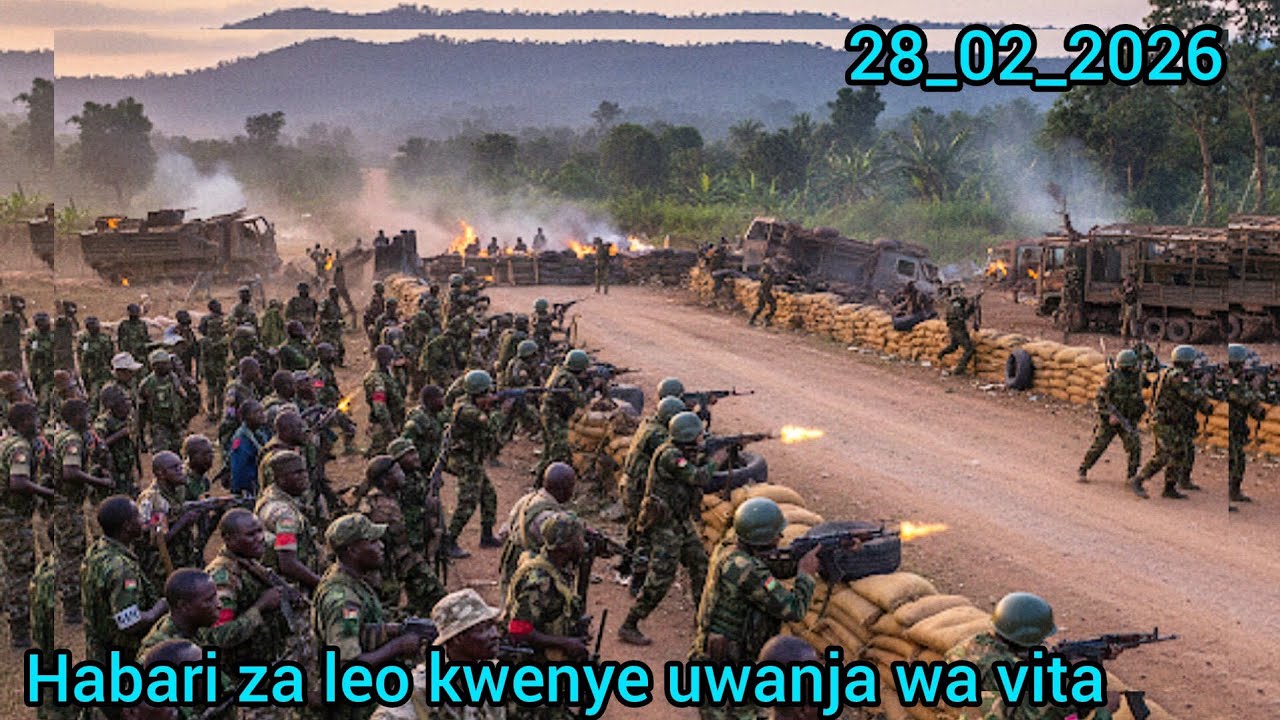 28_02 HI I HAPA HABARI ZA LEO MOJA KWA MOJA KWENYE UWANJA WA VITA MASHARIKI MWA CONGO FAHAMU MENGI 