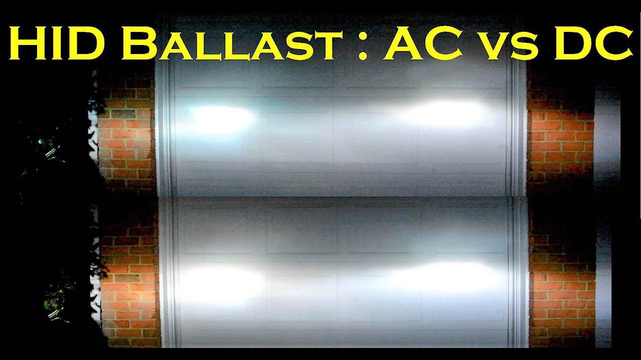 HID Ballast Compare: AC Ballast vs DC Ballast