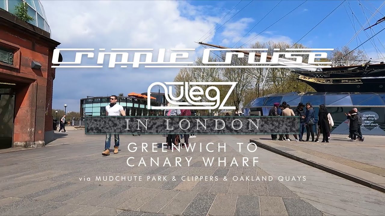 London: Greenwich - Canary Wharf via Greenwich Foot Tunnel & Mudchute Park