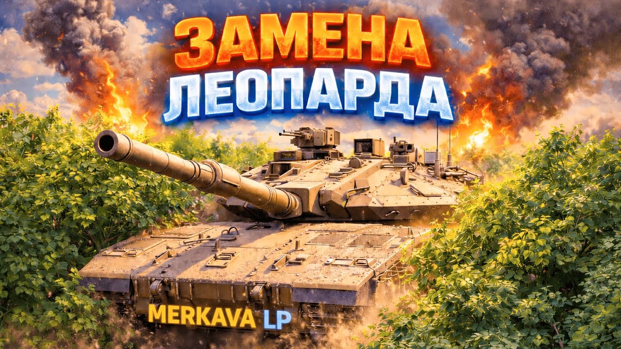 3 отметки Т-62А ● 3 отметки Merkava LP