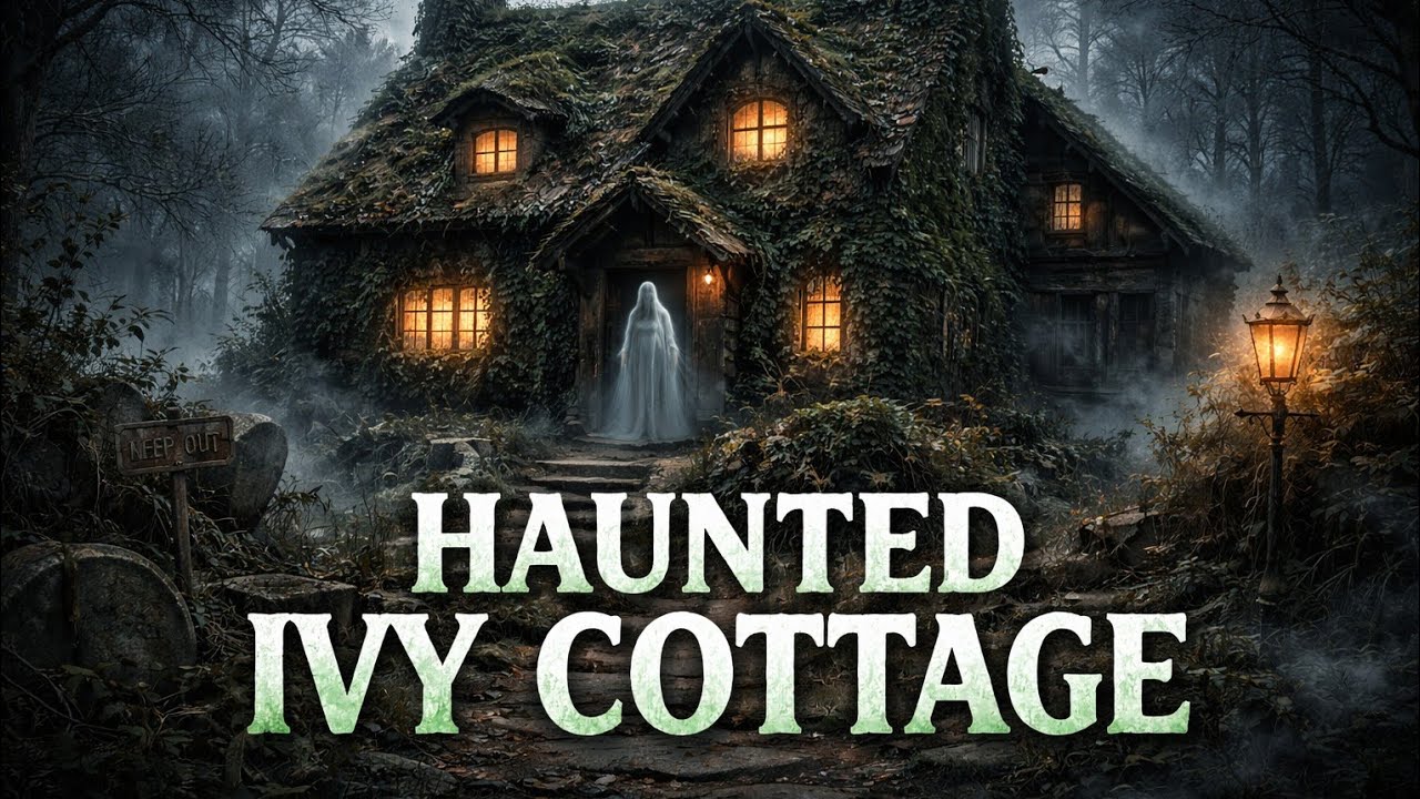 THE HAUNTED IVY COTTAGE EXPLORE. 500 Year old.