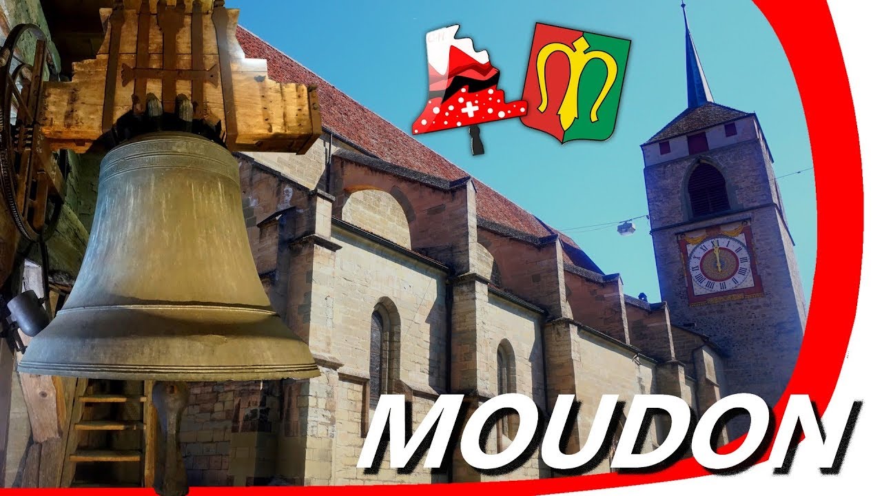 Cloches: Moudon (CH-VD), Temple Saint-Etienne (Eglise Réformée)