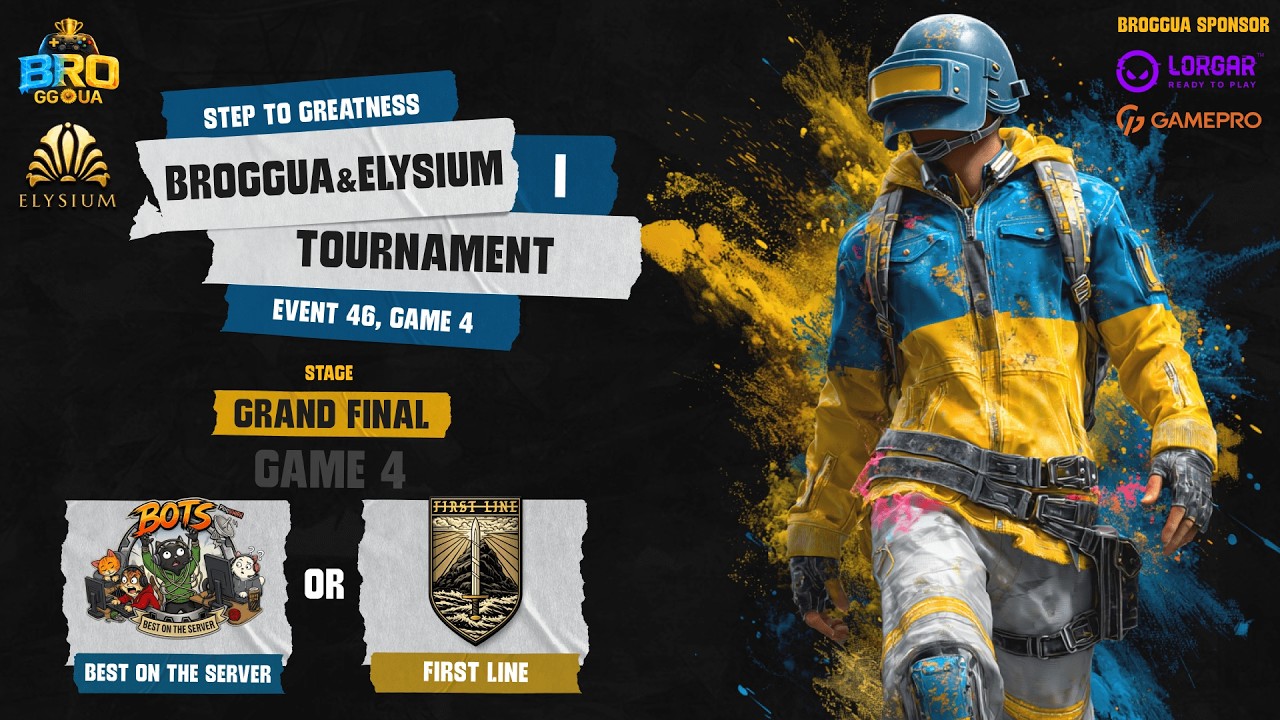 🔥 GRAND FINAL PUBG Український Турнір BROGGUA & Elysium | Rondo | BrozoraTV & koosna_ya | UA