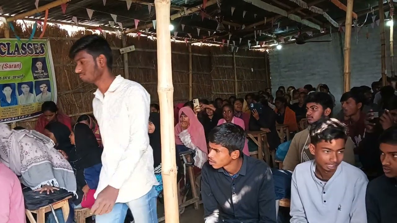 Iqra science classes jagdish pur chhapra saran farewell #viral #video 