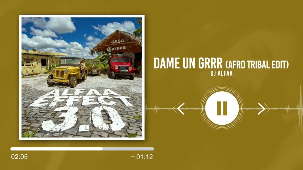 Dame Un Grrr - Afro House Remix | DJ Alfaa