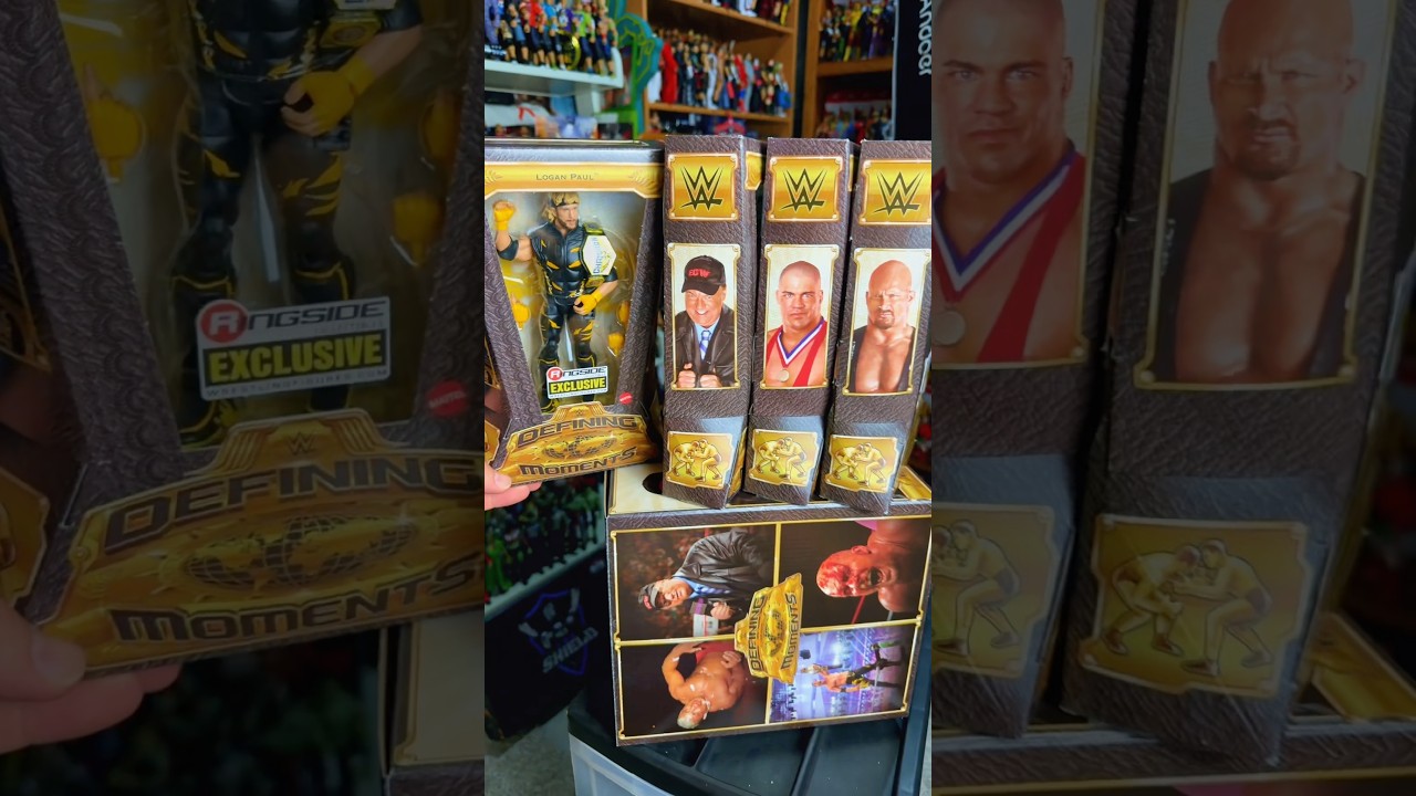 ЭЛИТНЫЕ ФИГУРКИ WWE РАСПАКОВАНЫ!!!!