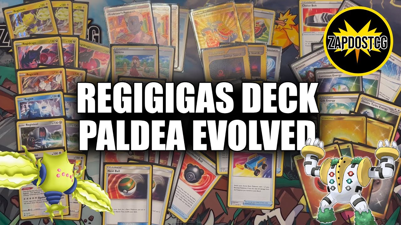 Regigigas Deck Profile - Paldea Evolved Updated Decklist (Pokemon TCG)