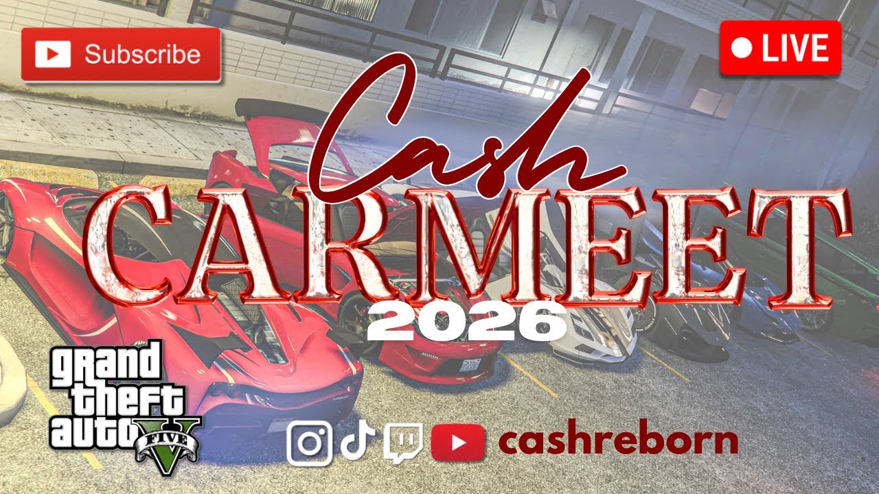 🔴 GTA 5 Online PS5 Carmeet | Clean Meets 🫧🧼 Live On TikTok @CashFilmz 💲