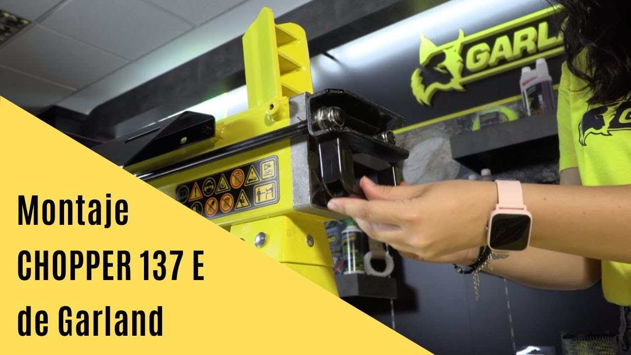 Astilladora eléctrica Chopper 137E | Montaje