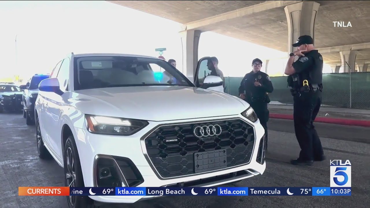 Man targeted by follow-home robbers who led police pursuit through SoCal