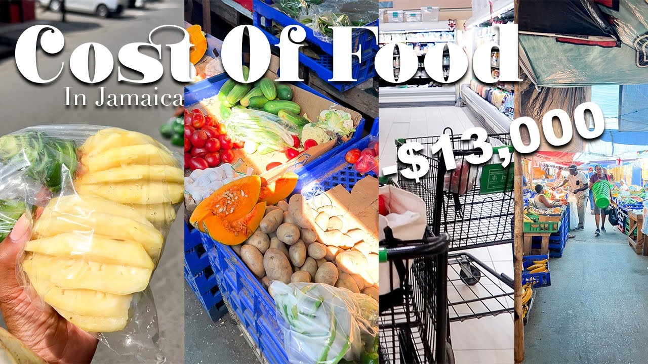 How Much Does Food In Jamaica Cost? Spend $10,000 At The Supermarket 🎄 Vlogmas Day 3