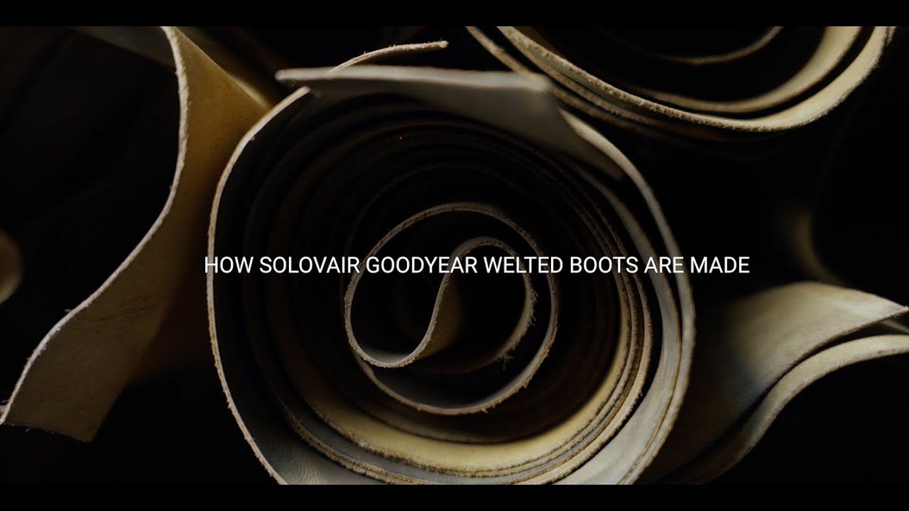 How Solovair Goodyear Welted Boots are made | NPS | Wollaston, Northamptonshire | Made in England
