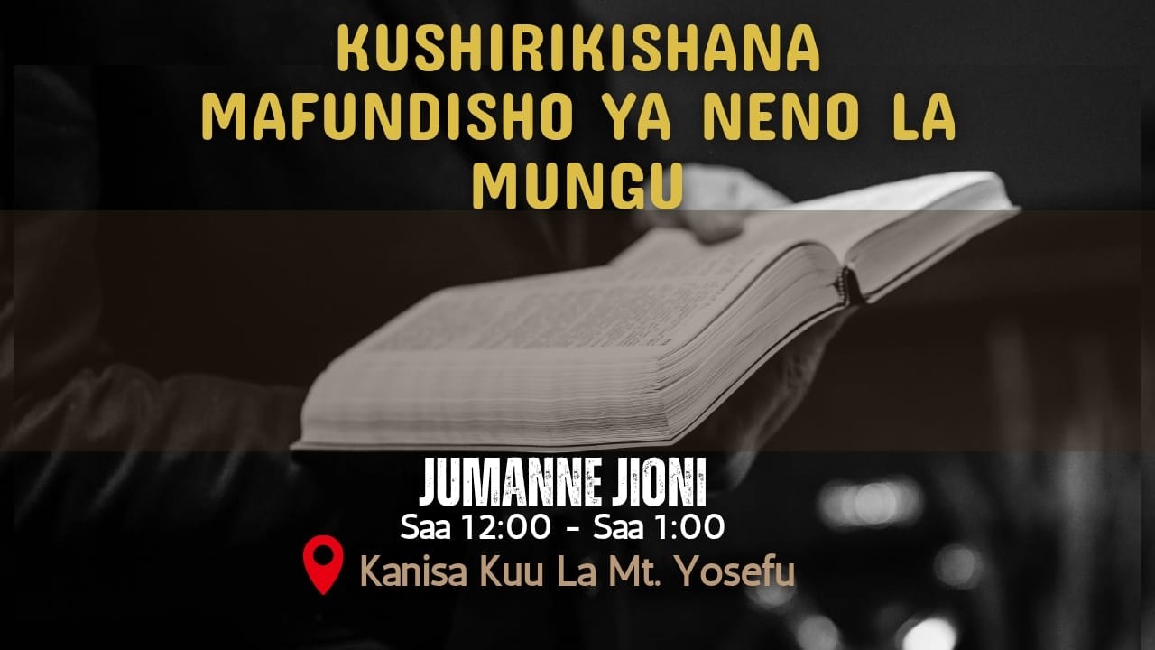 #LIVE: Misa Takatifu ya Jioni na Mafundisho ya Biblia Takatifu | Kanisa Kuu la Mt. Yosefu, la DSM.