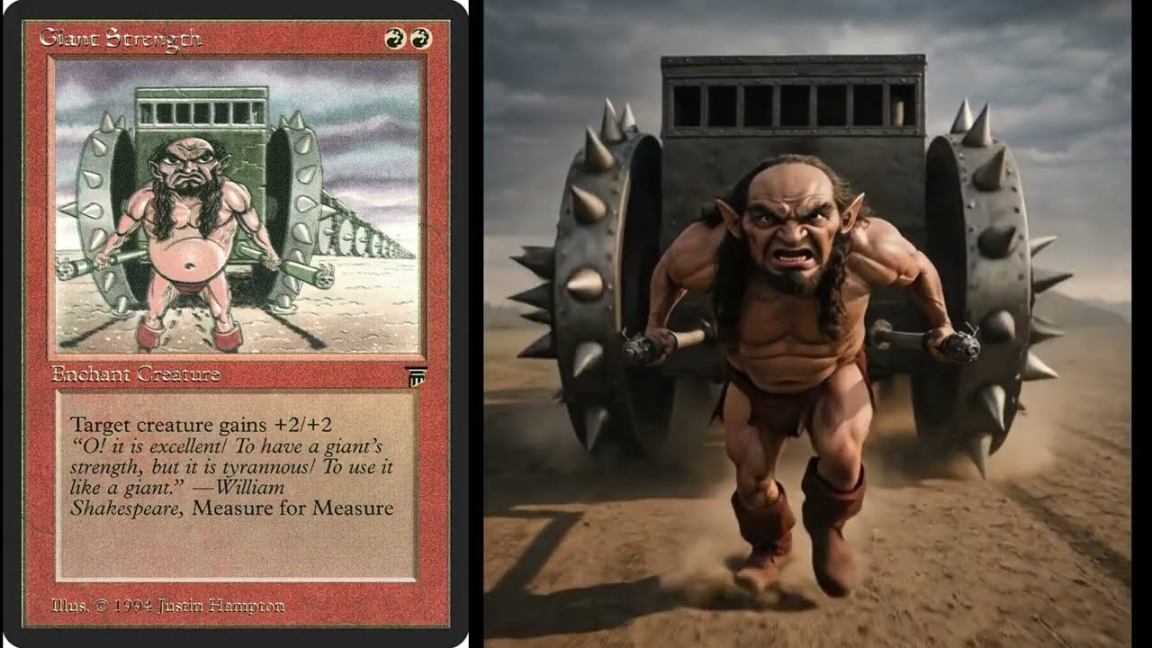 Magic the Gathering Cinematic -The Legends- red cards part1 #LEG #mtg #Legends
