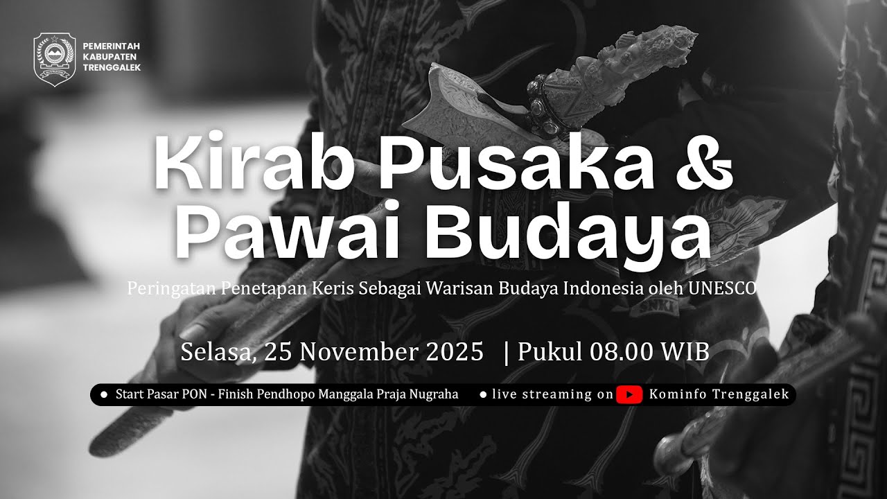 LIVE KIRAB PUSAKA & PAWAI BUDAYA | PEMKAB TRENGGALEK