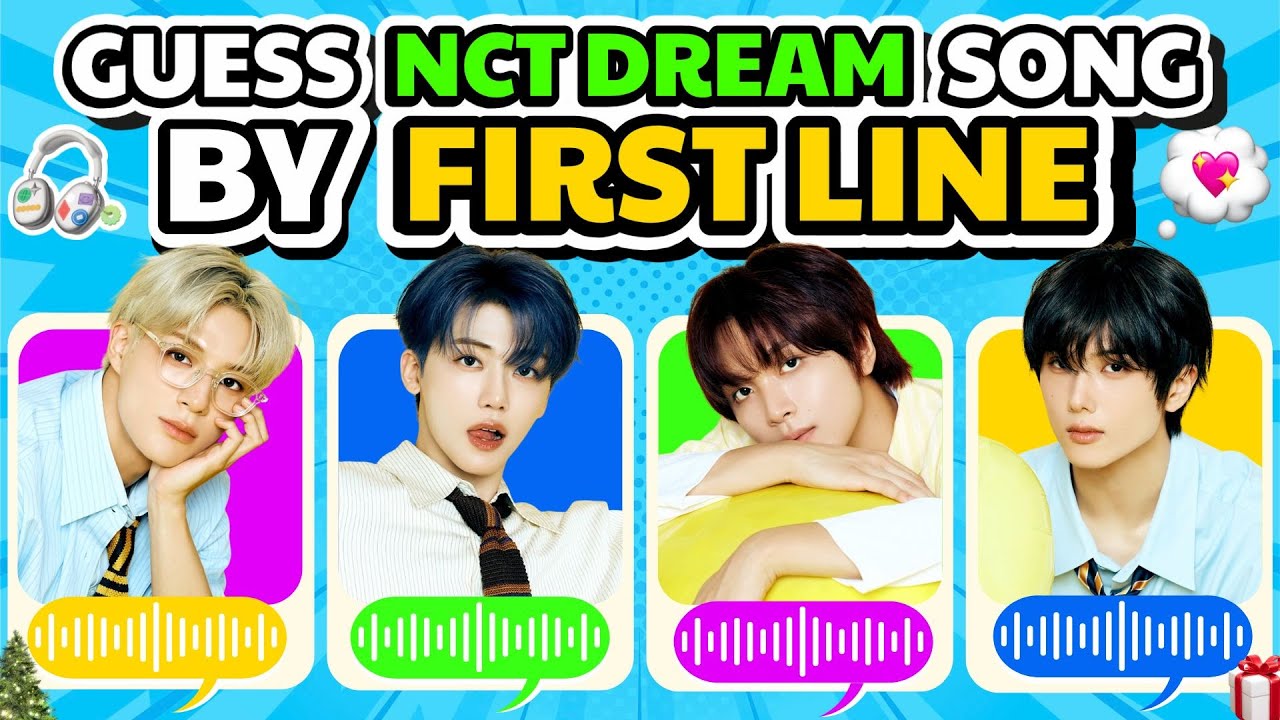 Угадайте песни NCT DREAM по первой строчке 🎧 | Викторина NCT DREAM