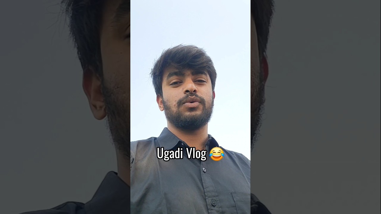 Ugadi Vlog 😂 #tamilnadulotelugodu #ugadi #minivlog #funnyvlog