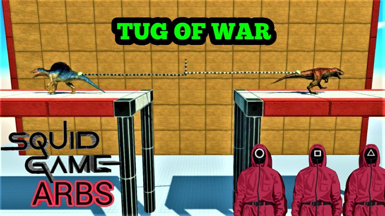 TUG OF WAR animal revolt battle simulator squid game arbs