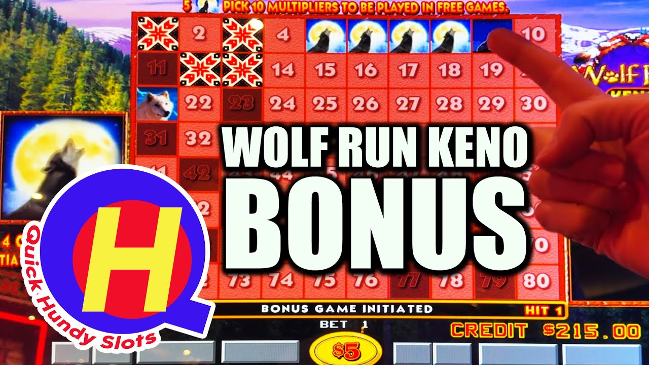 Fun Wolf Run KENO Bonus at Cosmopolitan LV!