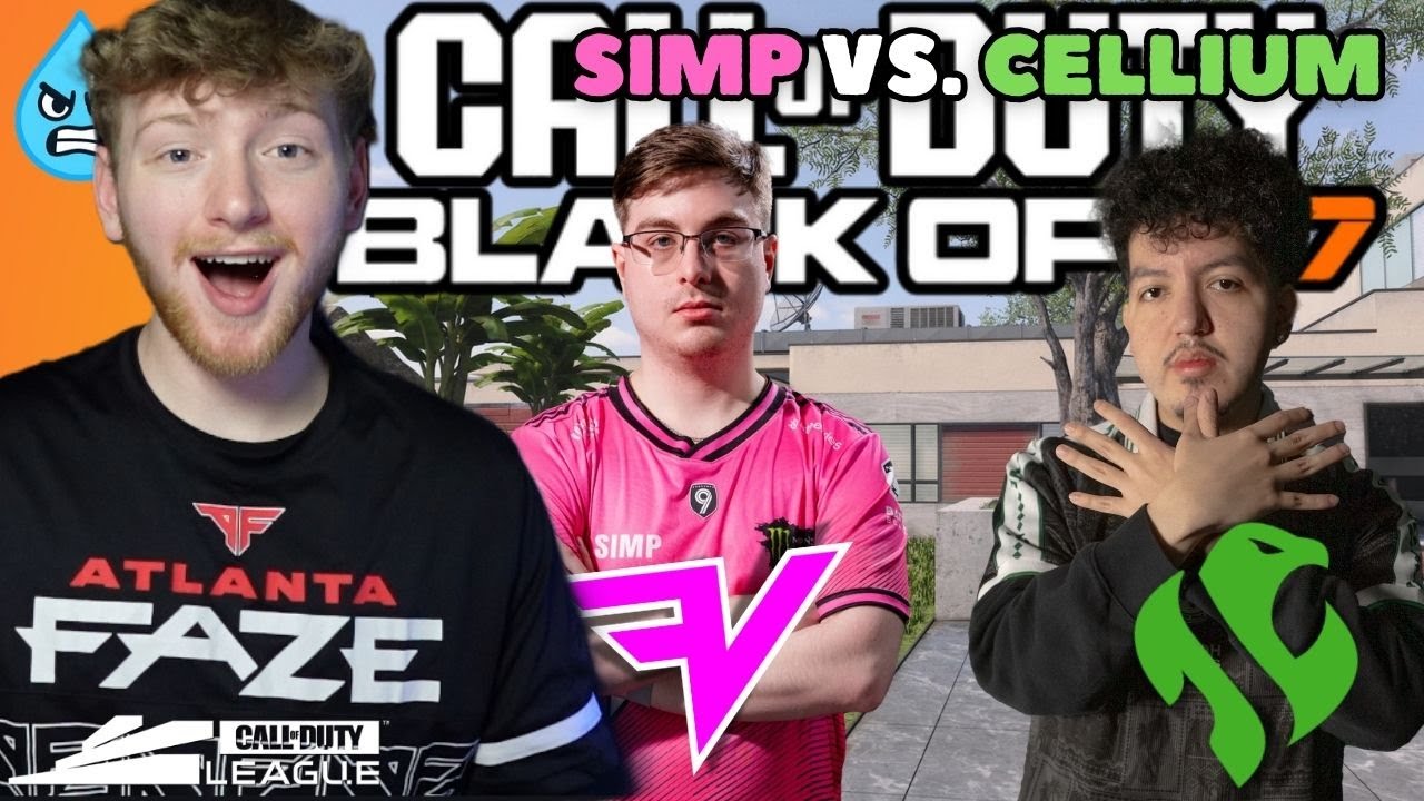 DROPLET REACTS to FaZe vs Falcons | SIMP VS CELLIUM | OpTic Texas Major 1 (BO7)
