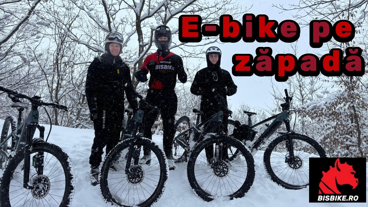 E-bike sesh în Bistrița iarna |2026|✨
