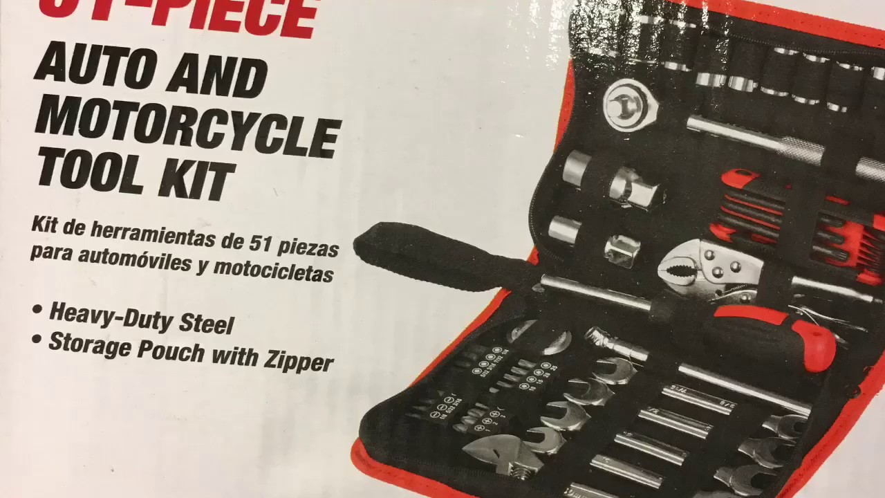 Review: Hyper Tough 51PC Auto & Motorcycle Tool Kit