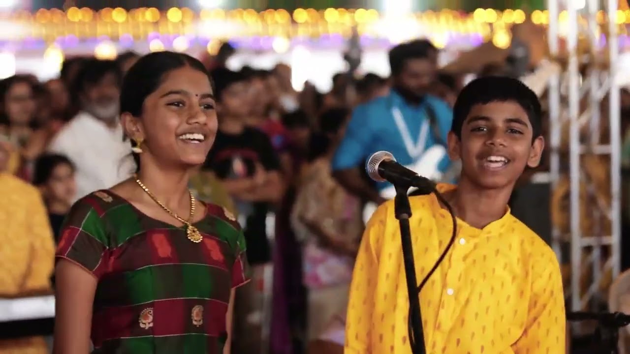 Street theatre style performance by students of Babaji Vidhyashram - 2025
