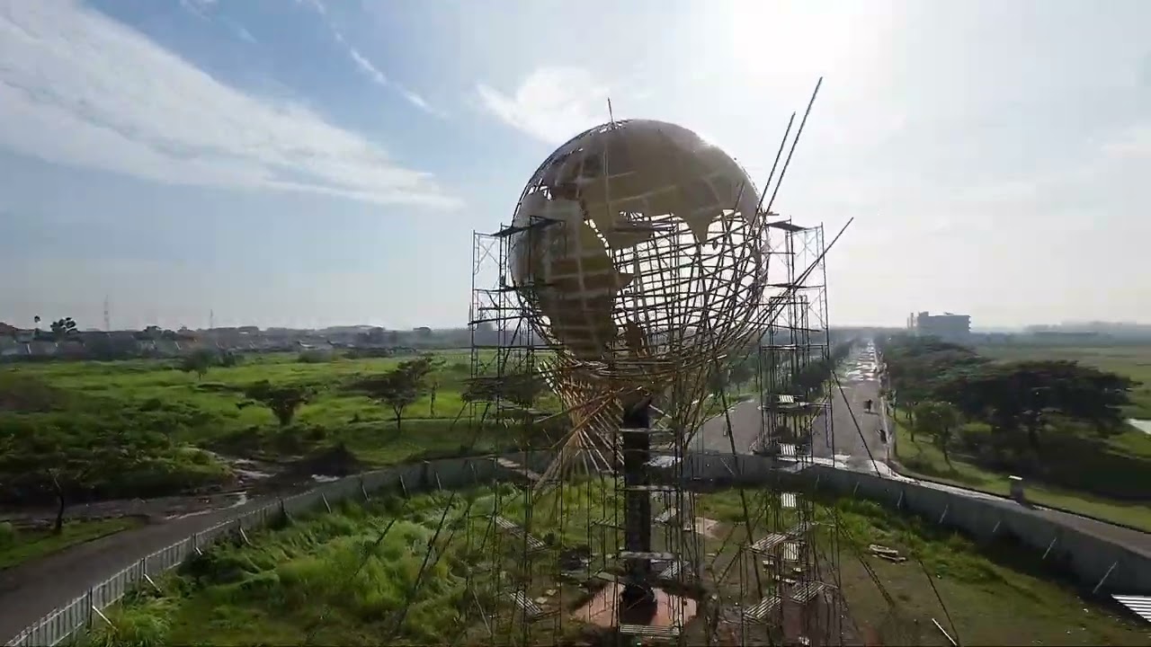 Test antena ORT helical 6 turn 10 dBi with DJI avata goggles 2 blusukan sampe jauh.