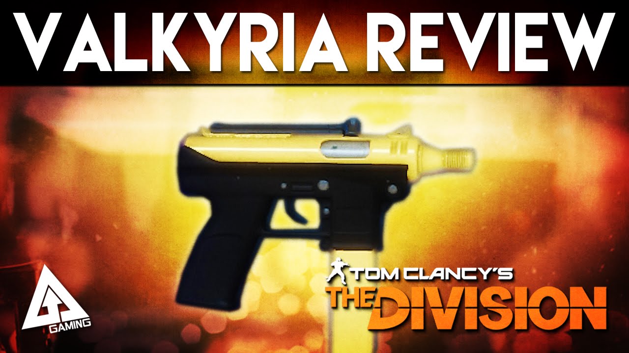 The Division Valkyria High End SMG Weapon Review