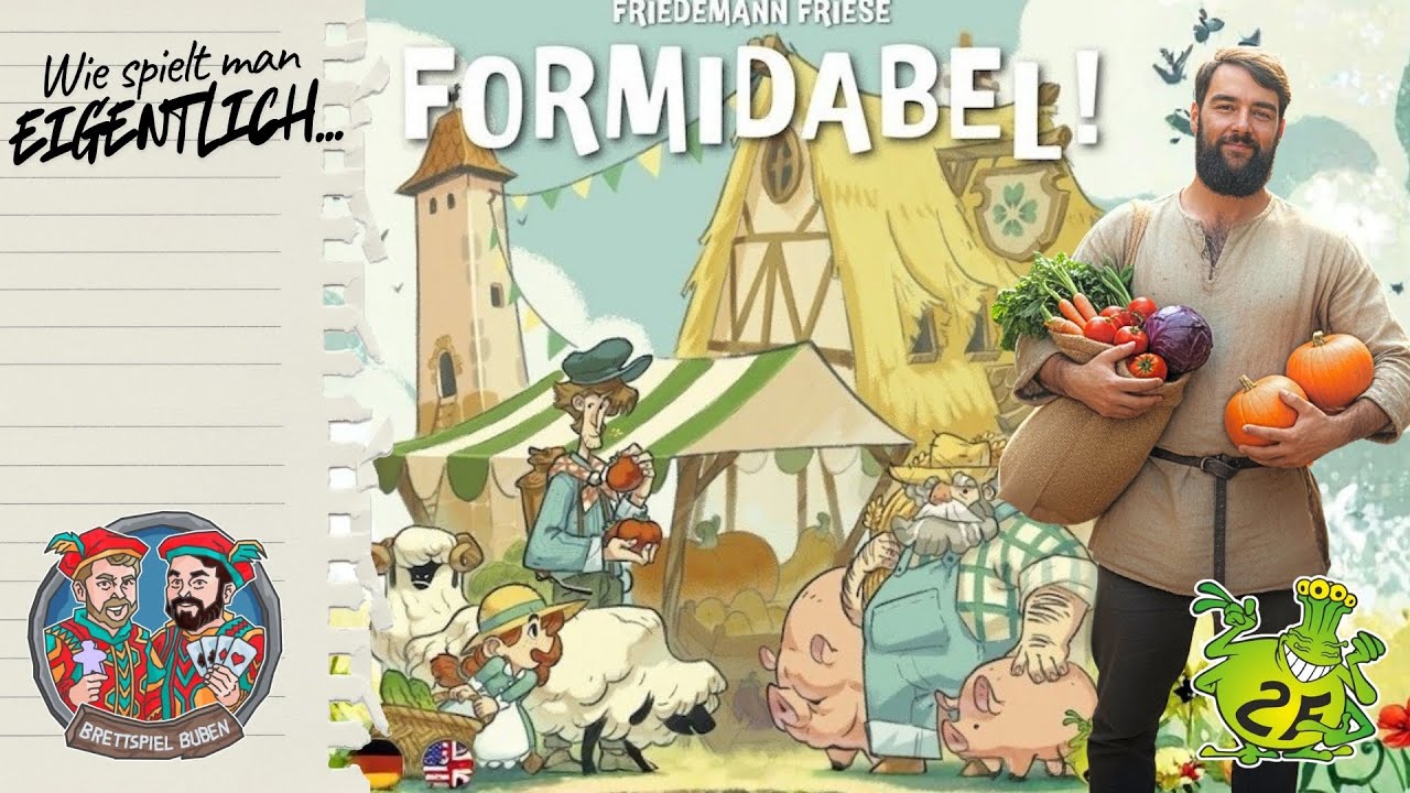Wie spielt man eigentlich... Formidabel von 2F Spiele. Alle Regeln im Überblick