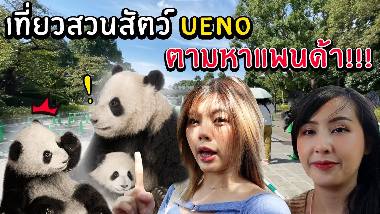 เที่ยวสวนสัตว์ UENO ตามหาแพนด้า!!!  - Soomnyvivii Ch.
