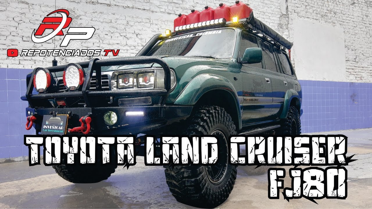 TOYOTA LAND CRUISER FJZ80 PARA LA AVENTURA - UN 4X4 CON TODOS LOS JUGUETES PARA EL OFFROAD DIESEL