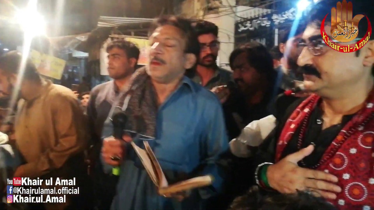 Ali Hain Sajde Mai By Hassan Sadiq Live 19 Ramzan 2019 Imam Bargah Haidria Amin Pur Bazar Faisalabad