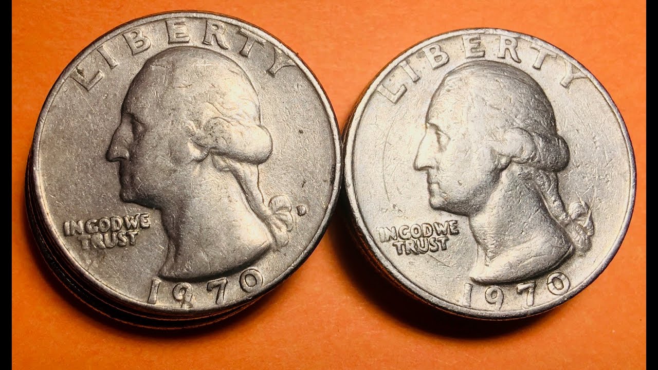1970 US QUARTER DOLLAR COIN - Worth $2,009.00 - Let&rsquo;s Check - Washington 25 Cents United States
