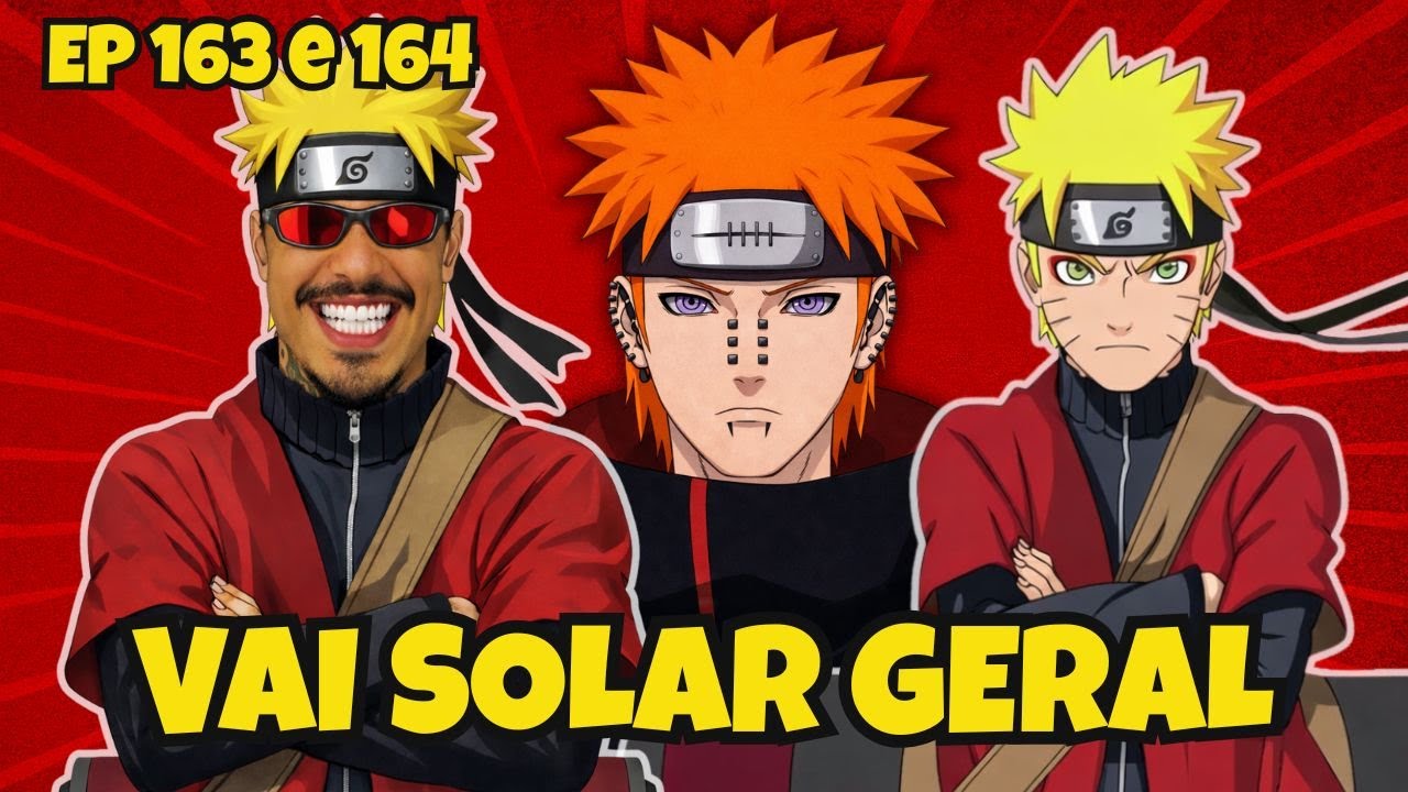 NARUTO vs PAIN - PARTE 01 - Episódios 163 e 164  - SNOPEY assistindo NARUTO SHIPPUDEN
