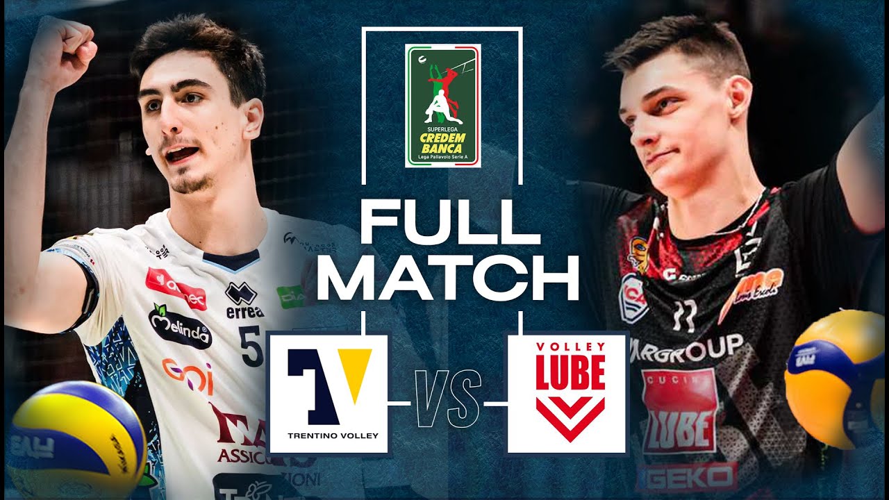 Nikolov dominates in Final! 🤩 | Trentino vs. Lube - Playoff Final | Superlega 2024/25 - Full Match