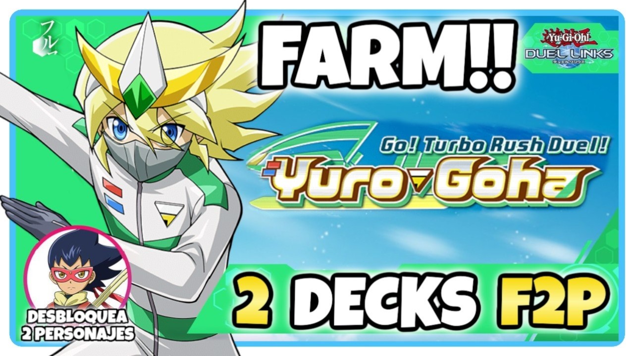 Farmea MUCHAS GEMAS de YURO GOHA!! [2 Decks F2P] | Yu-Gi-Oh! Duel Links