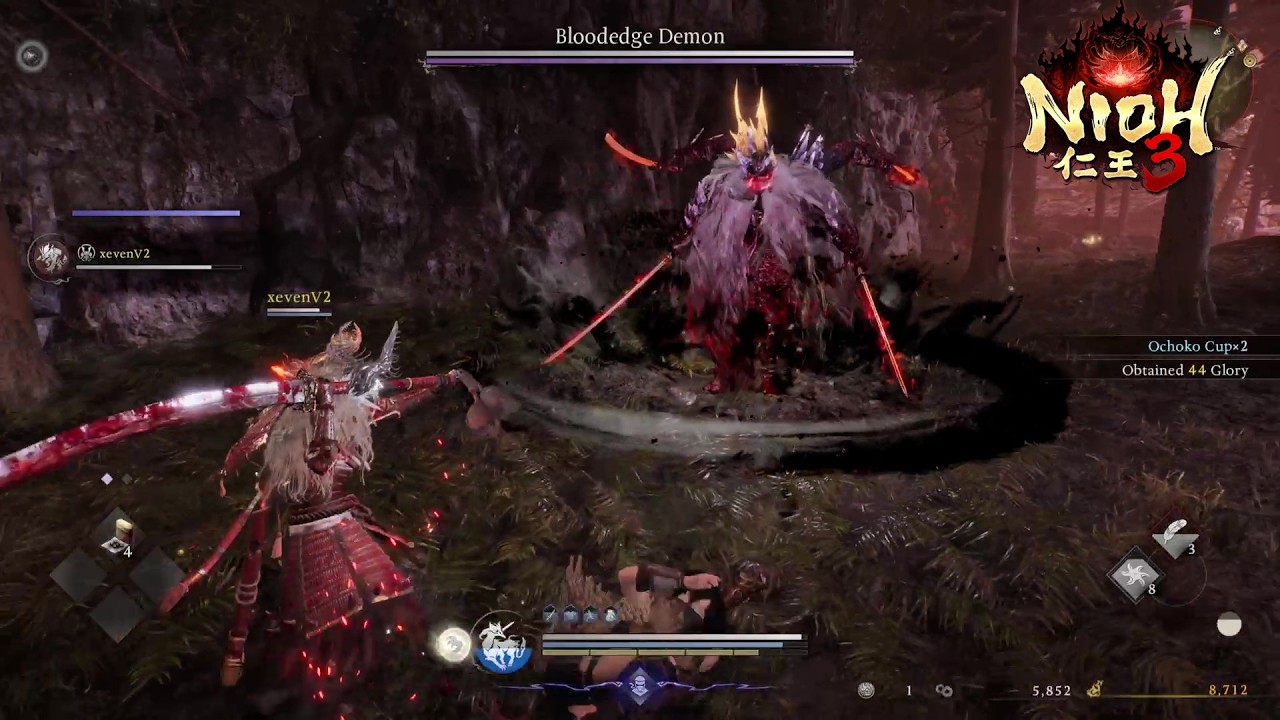 Nioh 3 - Scroll 004: Hamamatsu Bloodedge Demon. #nioh3