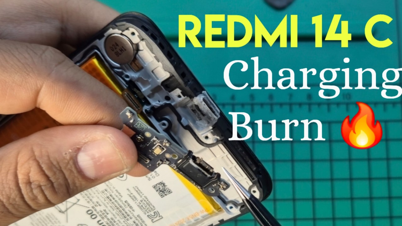 🔥 Redmi 14C Charging Burn?! Watch What Happens!