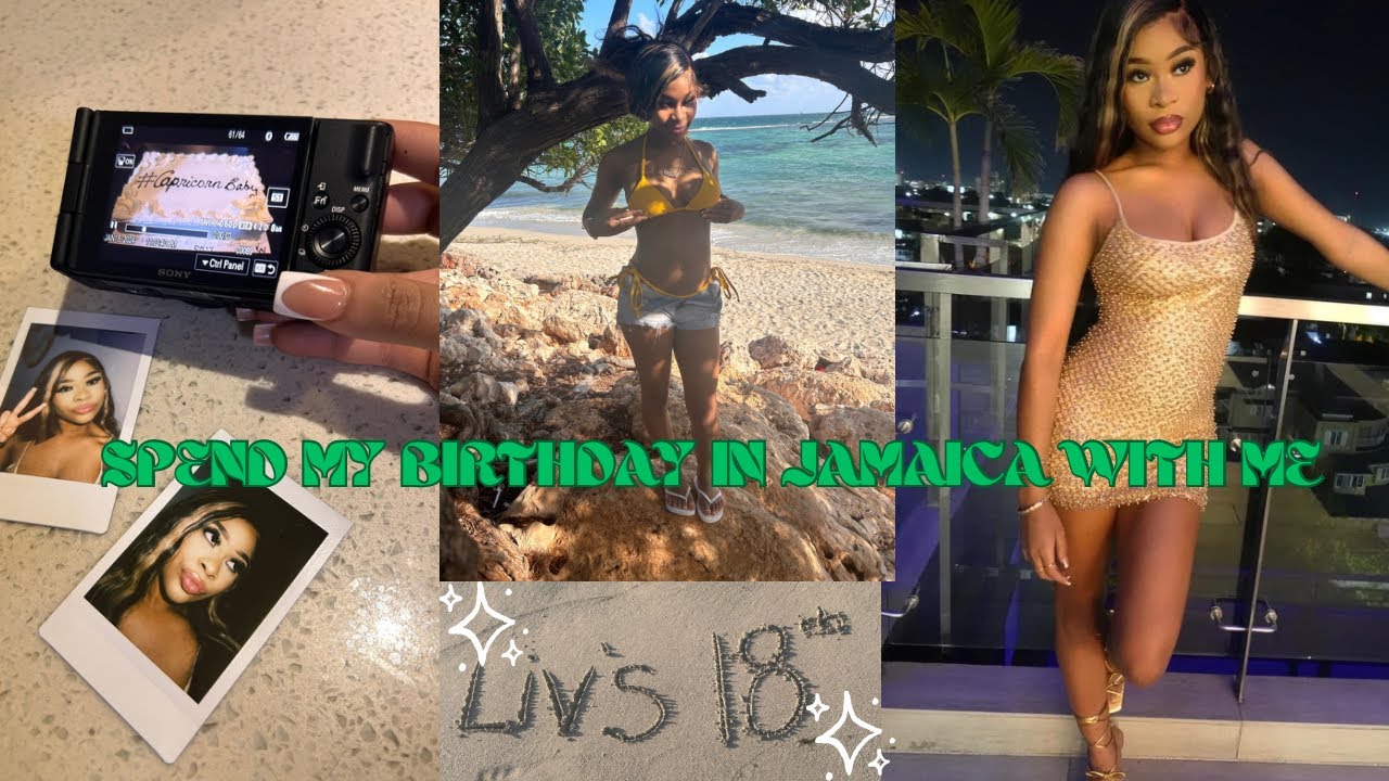 18TH BIRTHDAY VLOG IN JAMAICA| birthday dinner, beach, +more