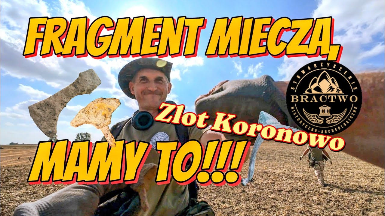 To był miecz! Zlot w Koronowie 2025r.  #96 #metaldetecting #wykopki #theLegend #treasure 